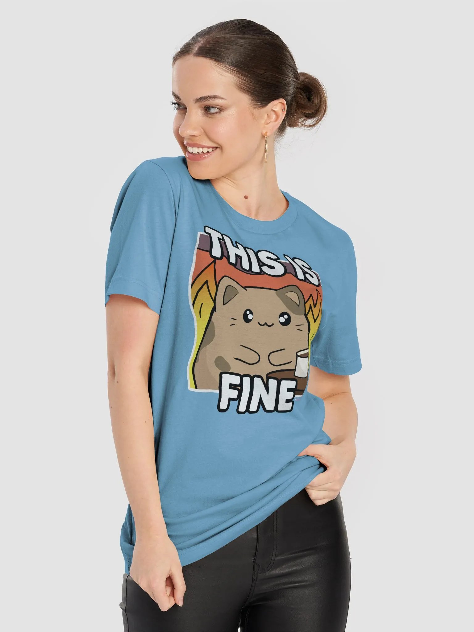 This is fine T-Shirt product image (88)