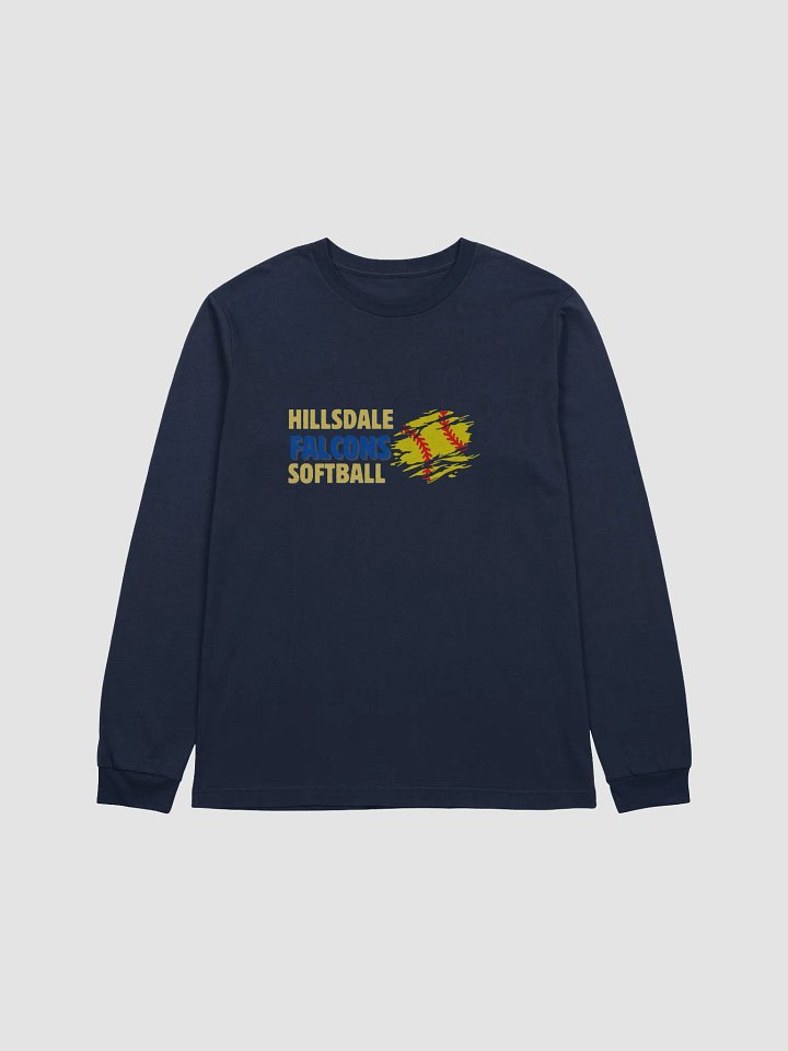 Hillsdale Falcons Softball Long Sleeve Shirt product image (1)