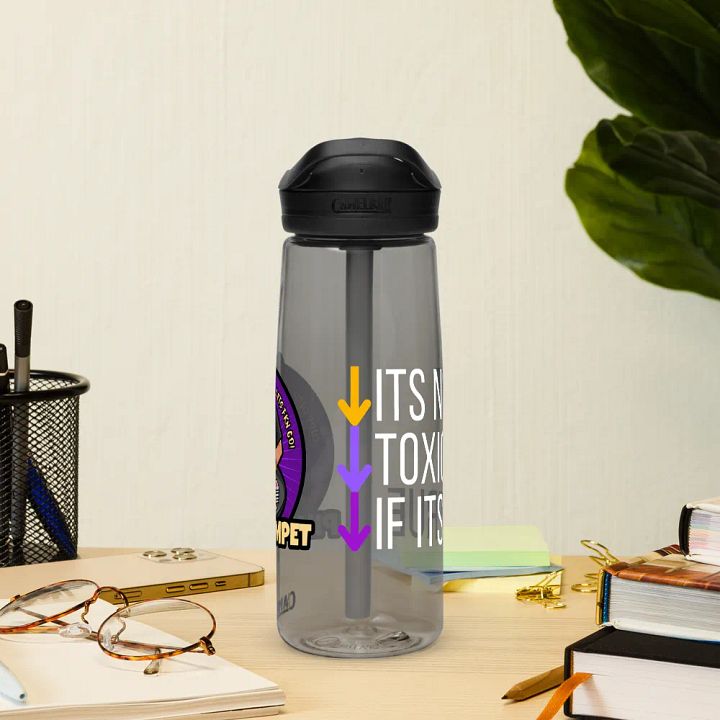 It's Not Toxic If It's True - PhatCrumpet Water Bottle product image (1)