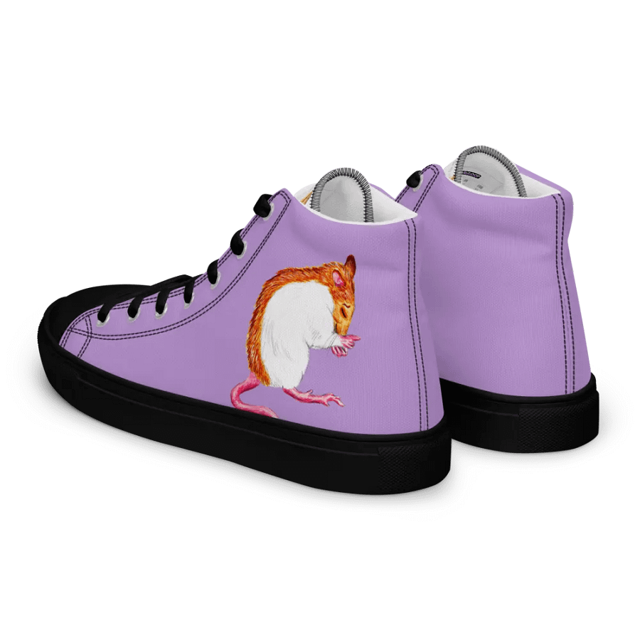 Laughing rat High top canvas shoes (womens) product image (3)