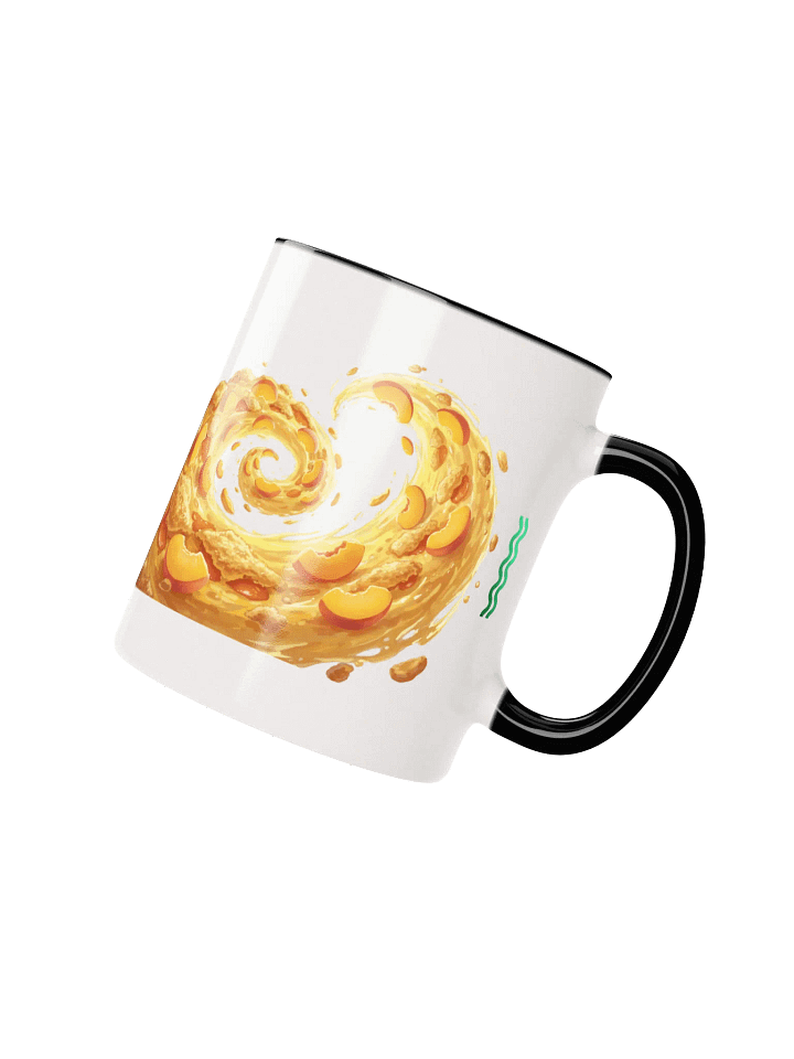Peach Waves Ceramic Mug product image (10)