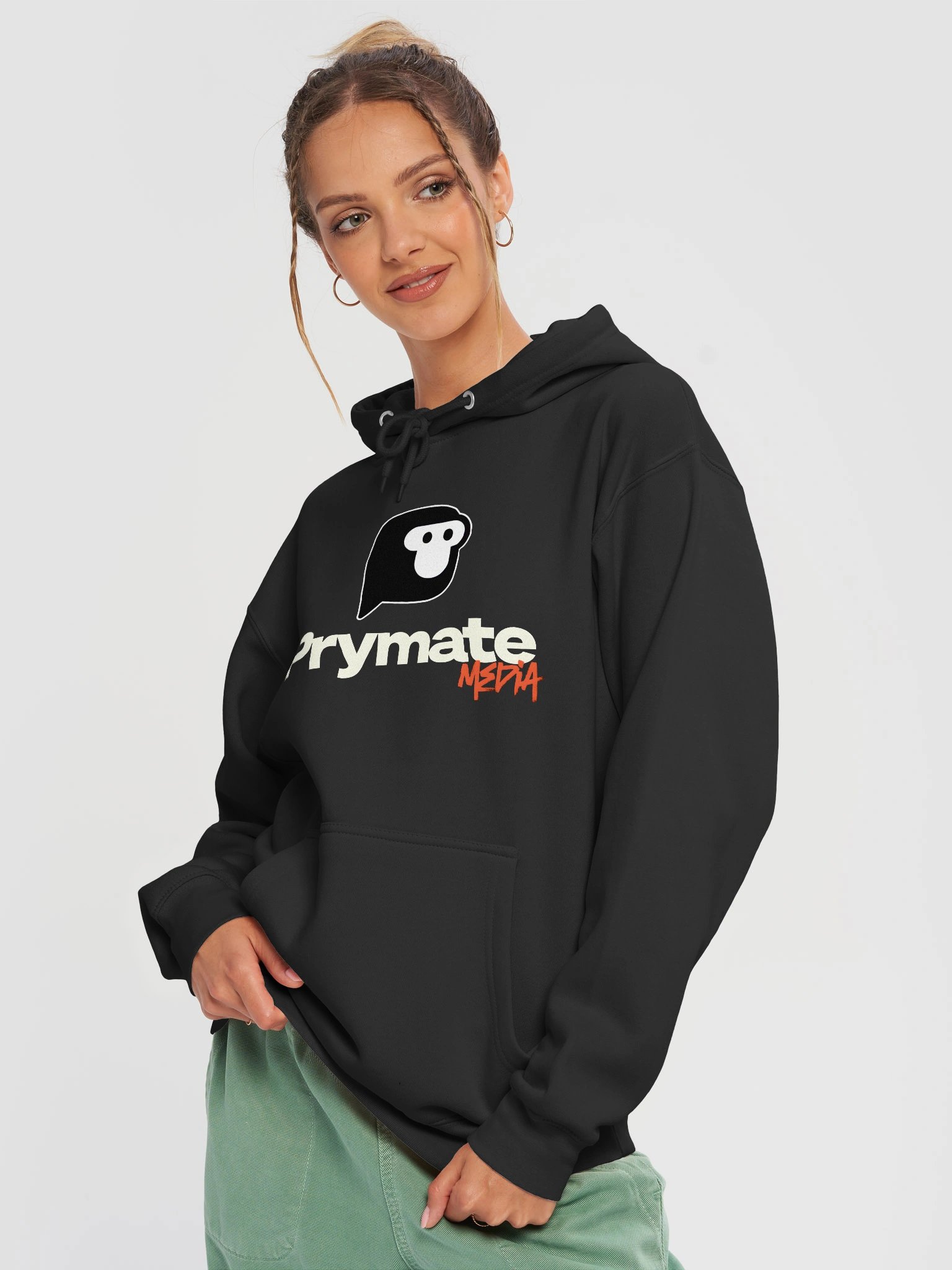 The Prymate Media Hoodie product image (3)