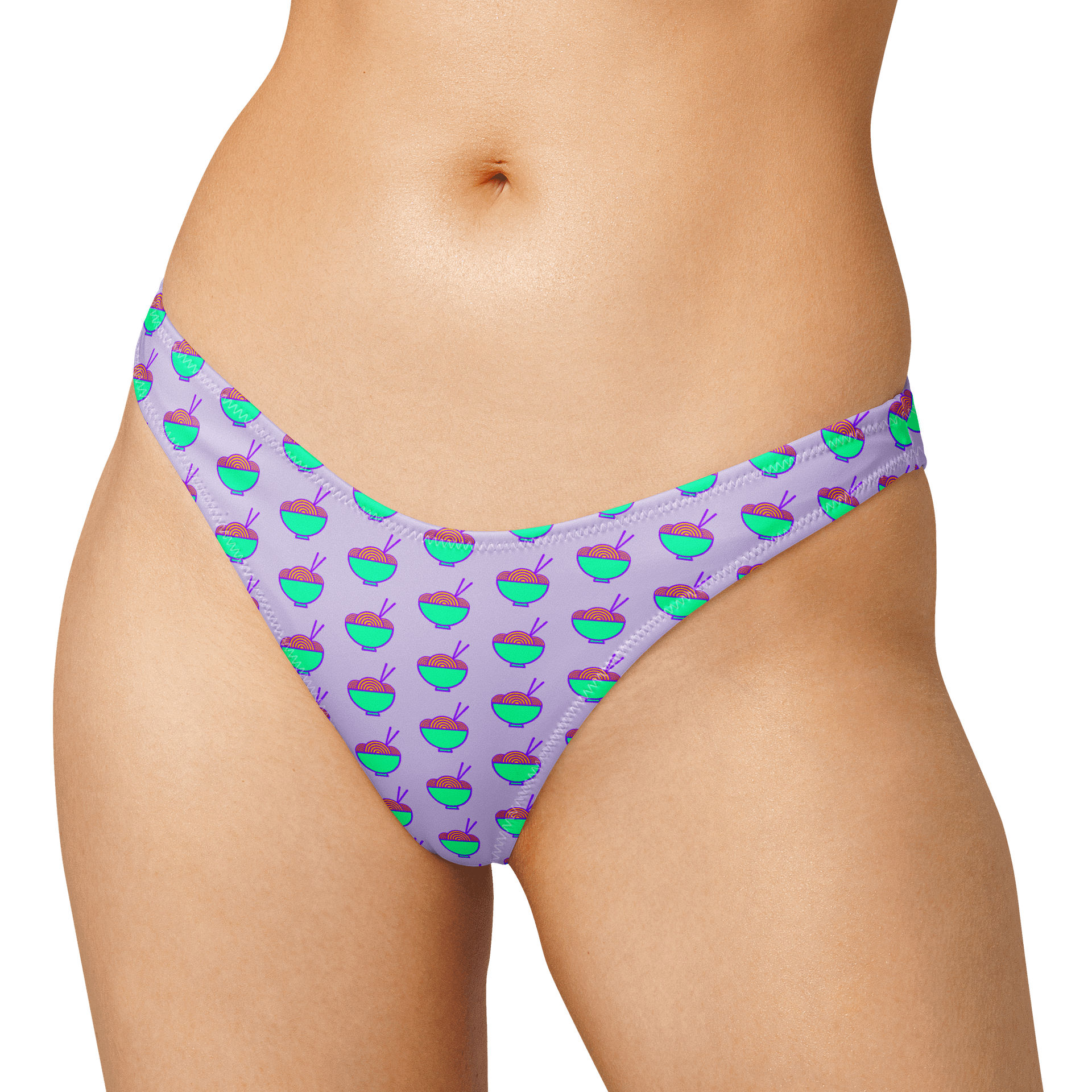 Noodle Crew Bikini Bottoms! (Purple) product image (2)