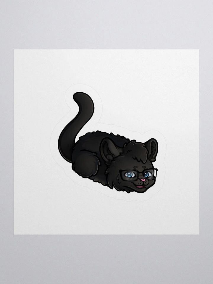 Cat Loaftuber Vinyl Stickers product image (2)