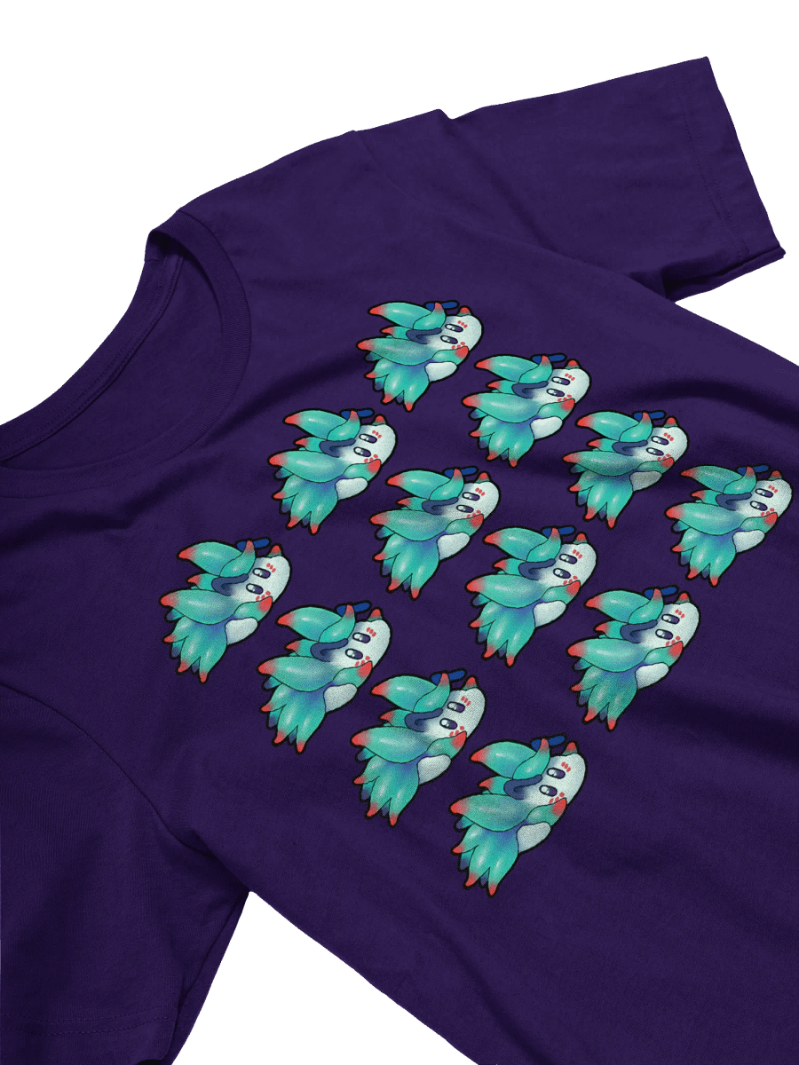 "Cutie Keys" Grid Shirt - Nudibranch Leaf Sheep Sea Slug product image (3)