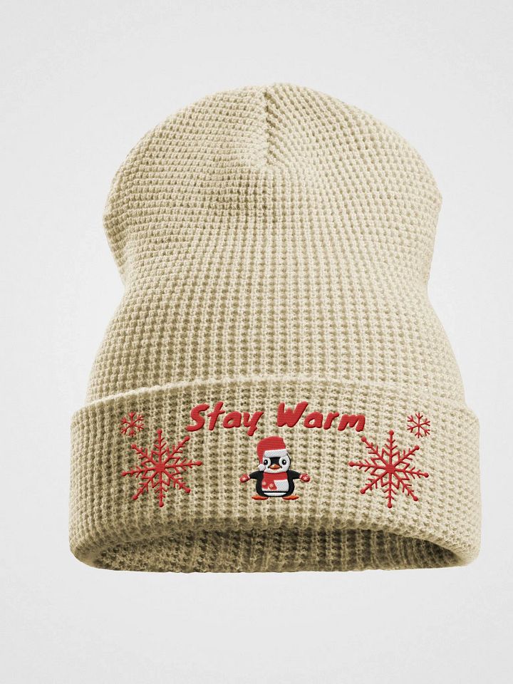 *LIMITED EDITION* Stay Warm! Waffle Beanie! product image (1)
