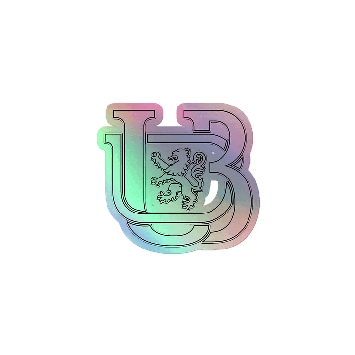 UBC "Monogram" Holo Sticker product image (1)