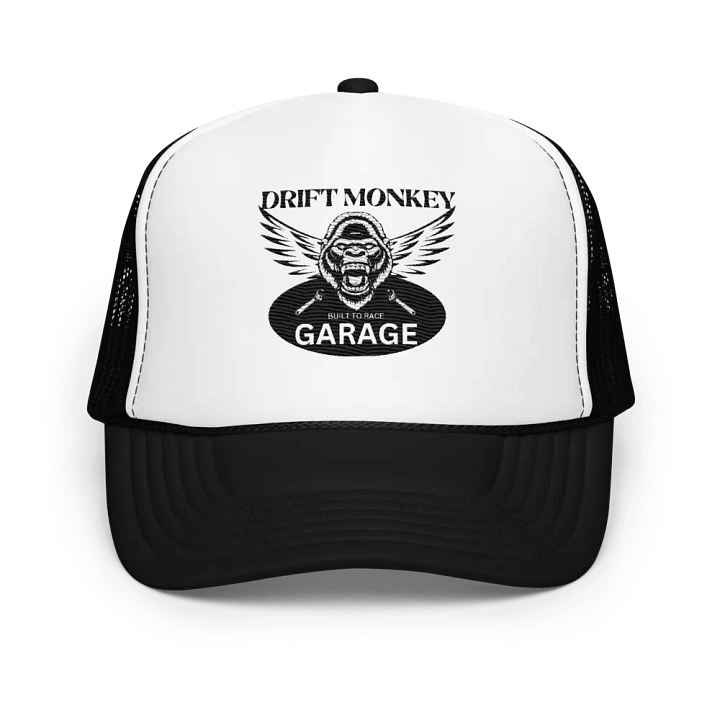 Drift Monkey Built To Race Trucker Hat product image (1)