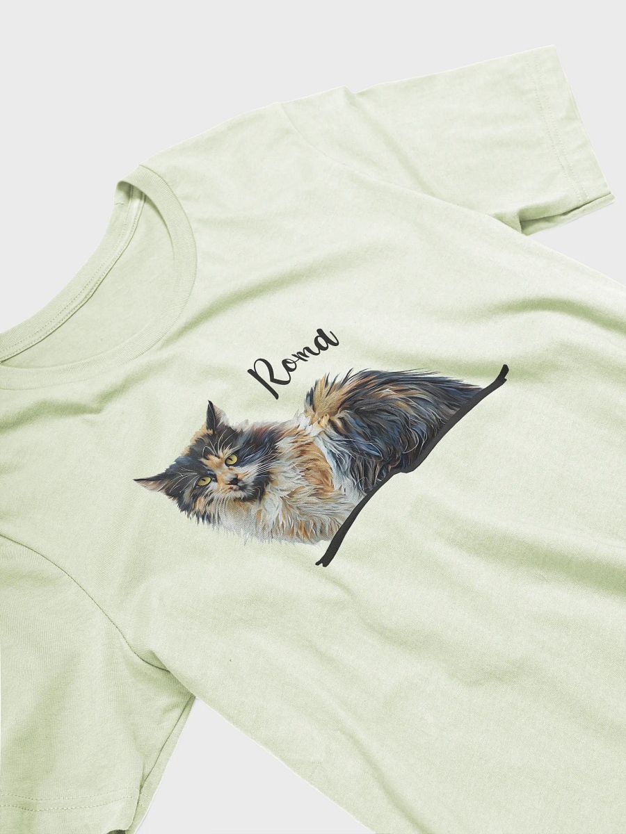 YOUR CAT! / T-SHIRT WITH PERSONALIZED NAME II product image (4)