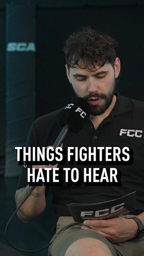 Don’t say THIS to our fighters