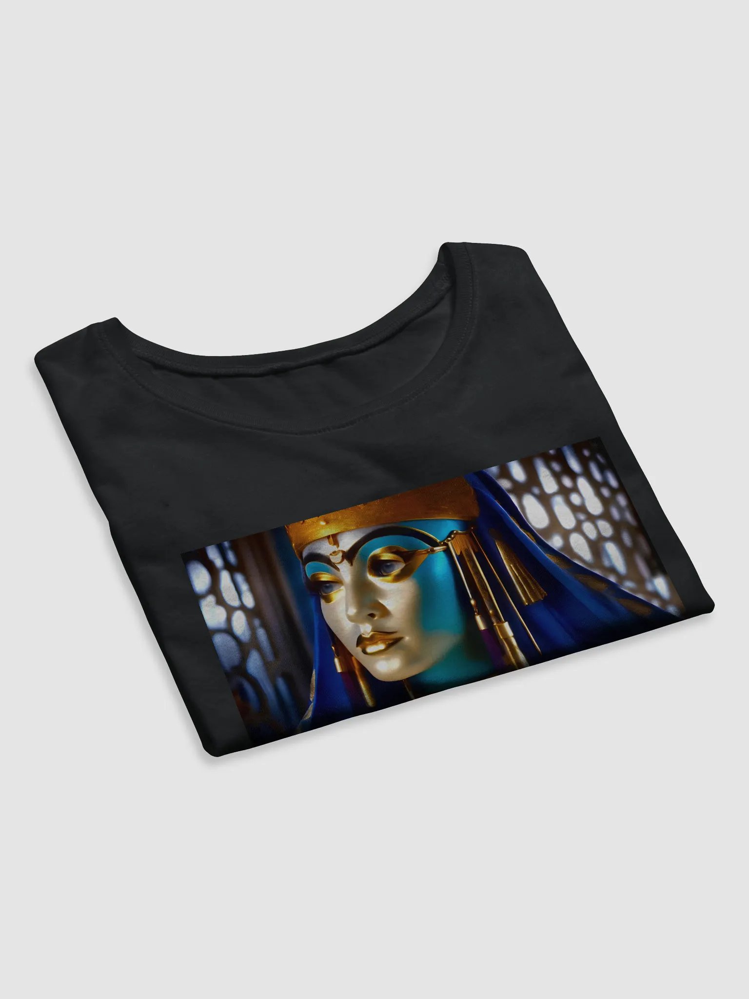 Deekstar Gold Goddess 5 Bella Canvas Women's Crop Tee product image (19)