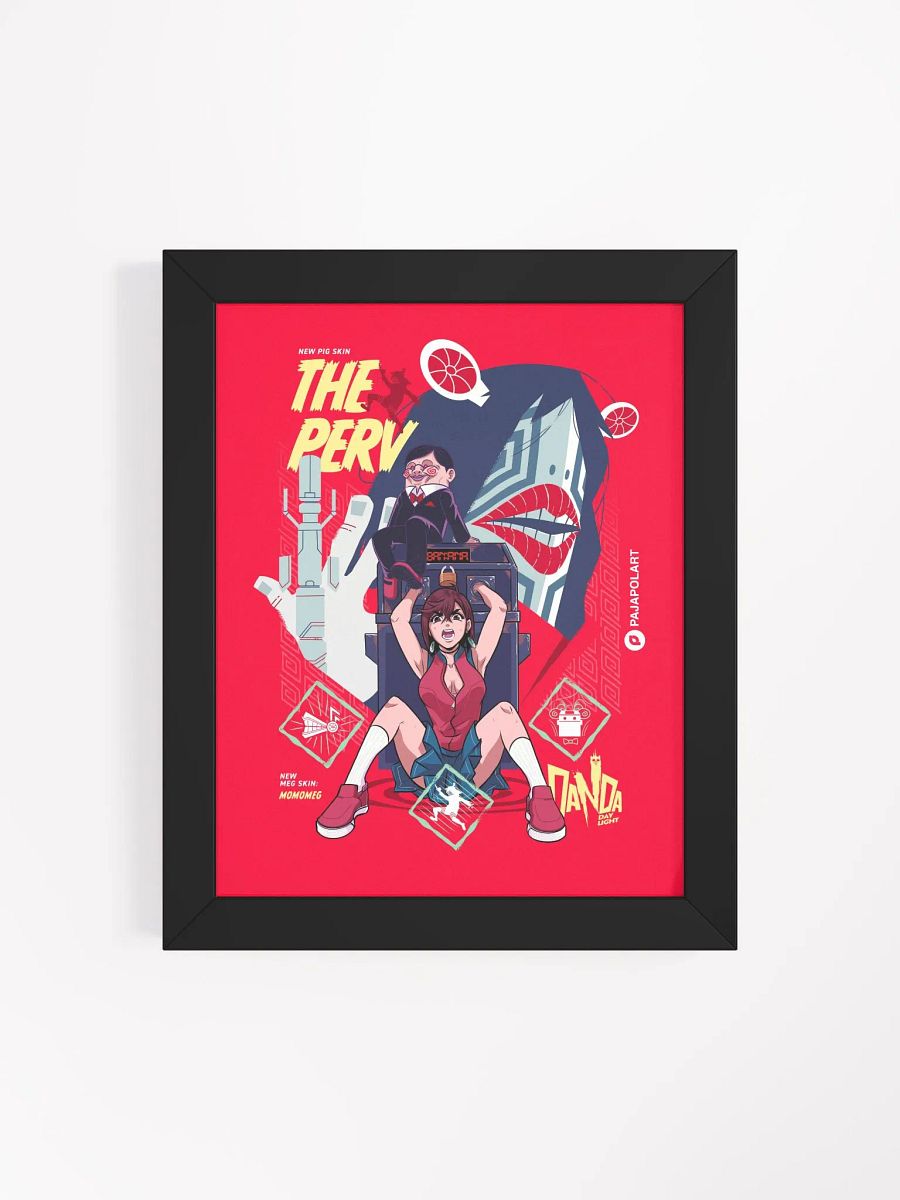 The Perv Pig and Momo Meg Skins - Framed Poster product image (11)