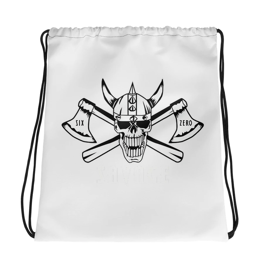 Savage Skull Drawstring Bag product image (1)