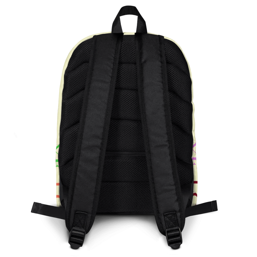 Love Grid All-Over Print Backpack product image (8)