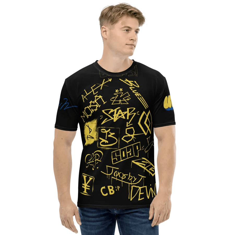 UBL Graffiti All Over Tee product image (1)