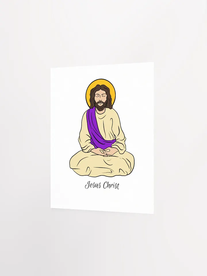 Jesus Meditating 8x10 Print product image (2)