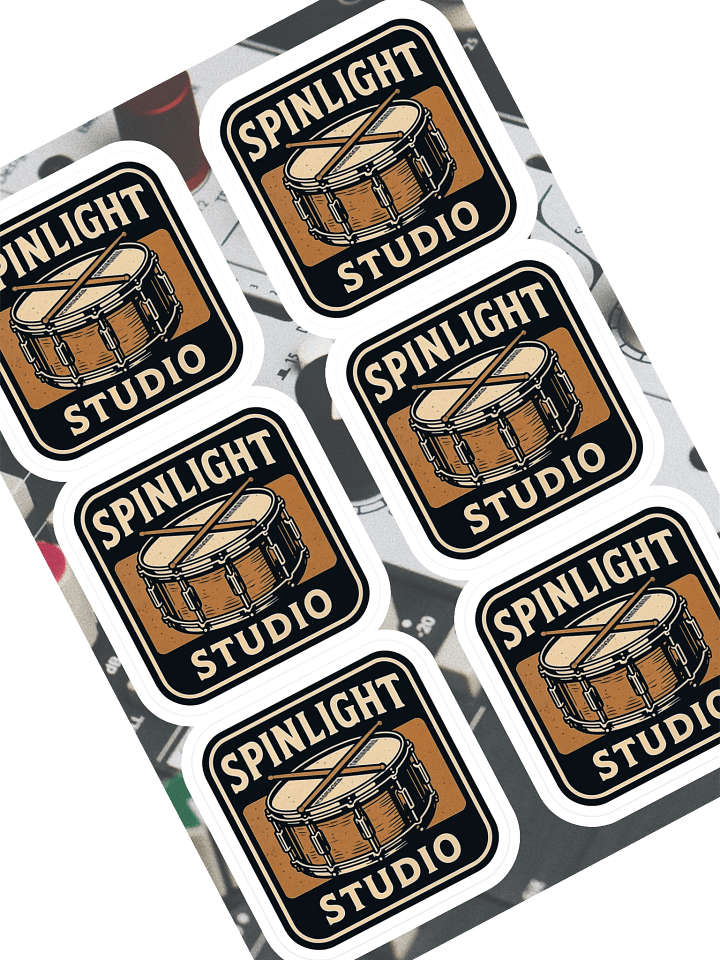 Spinlight Snare Stickers product image (1)