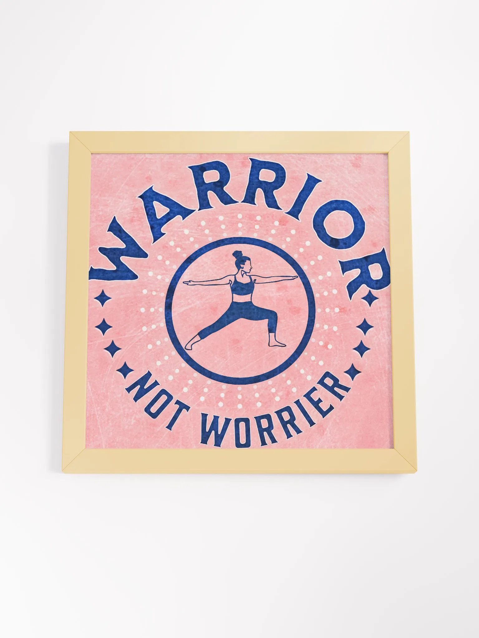 Warrior Not Worrier-pink product image (4)