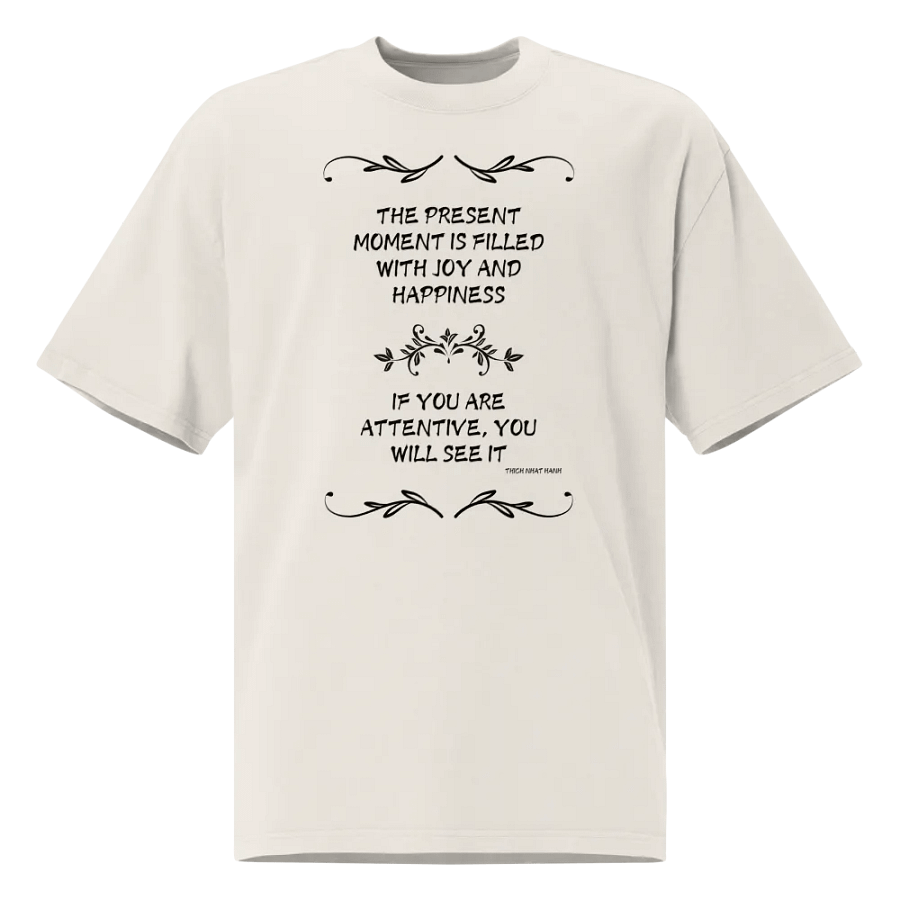 001-Mindfulness Premium Oversized Faded T-Shirt (Faded Bone, Faded Eucalyptus & Faded Khaki) product image (6)