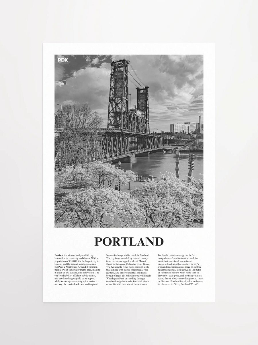 Portland 03 Newspaper Poster product image (11)