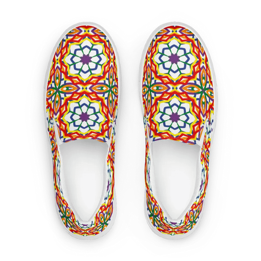 Women's Slip-On Rainbow (b) product image (1)
