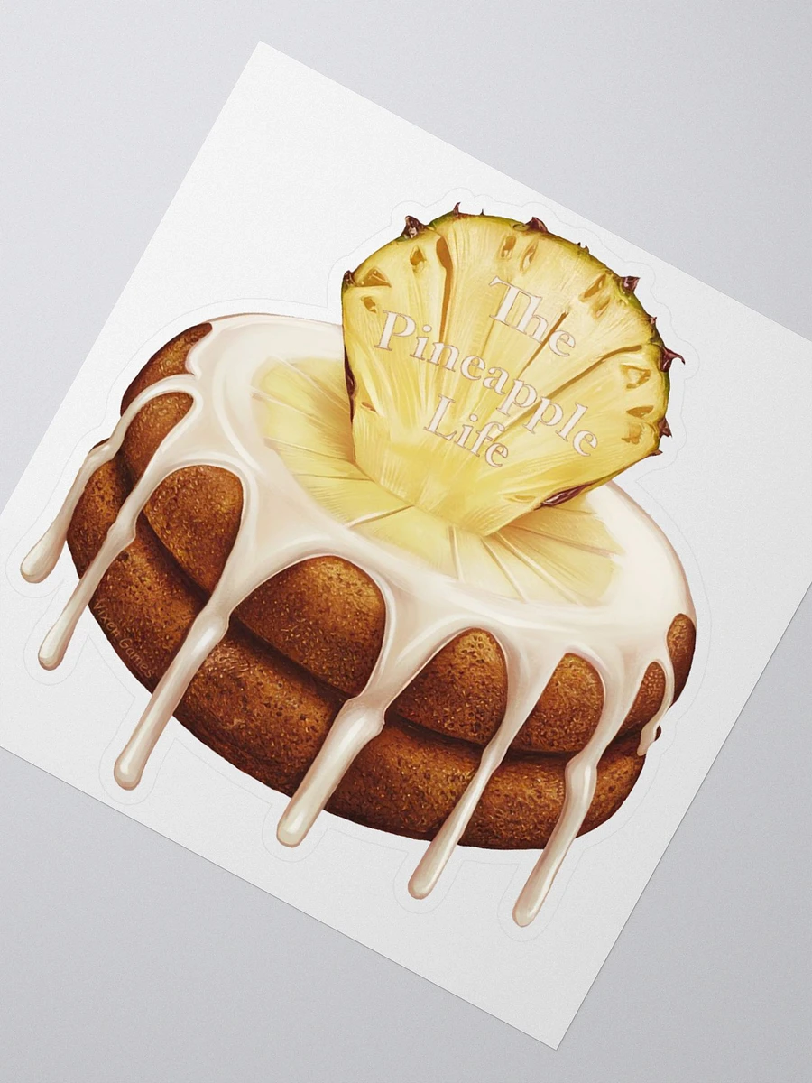 The Pineapple Life Messy Dessert Vinyl Sticker product image (4)