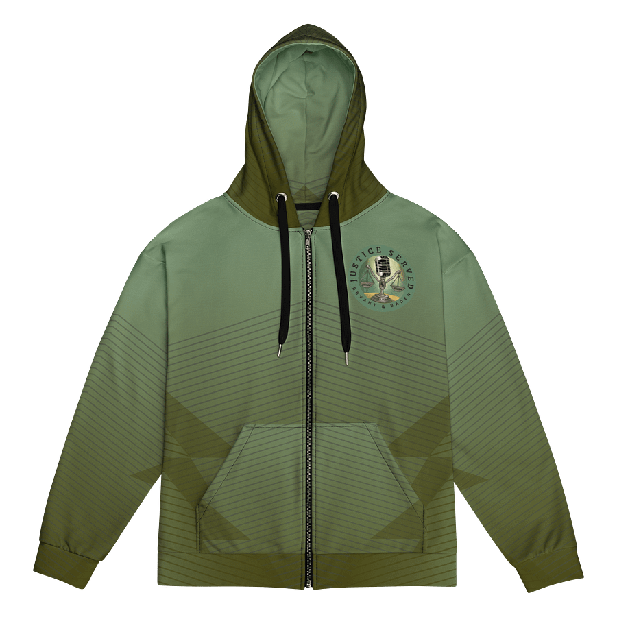 Justice Served Zip Hoodie - Unisex product image (1)