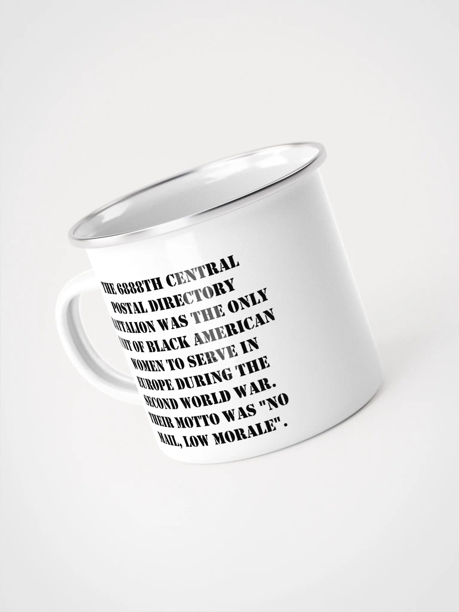 6888th Central Postal Directory Battalion Enamel Mug product image (4)