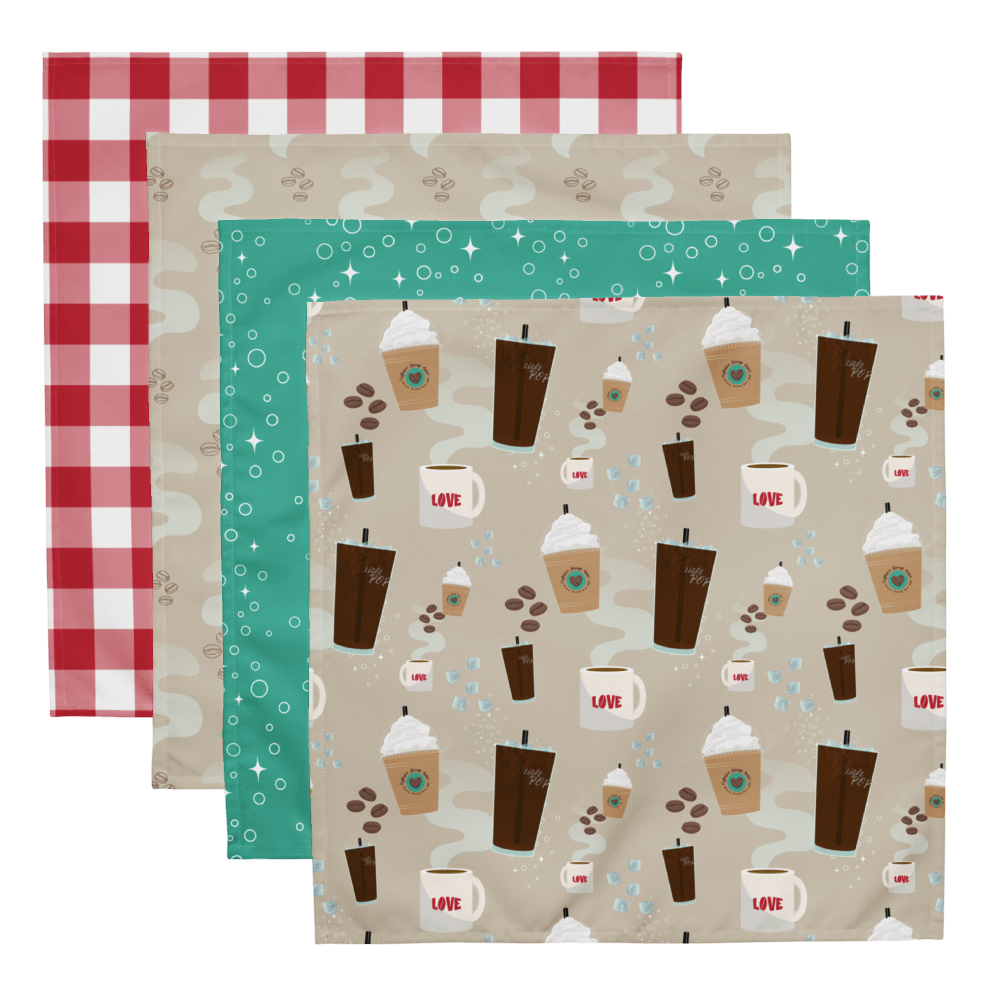 Caffeine Fiends Assoc Cloth Napkins product image (8)