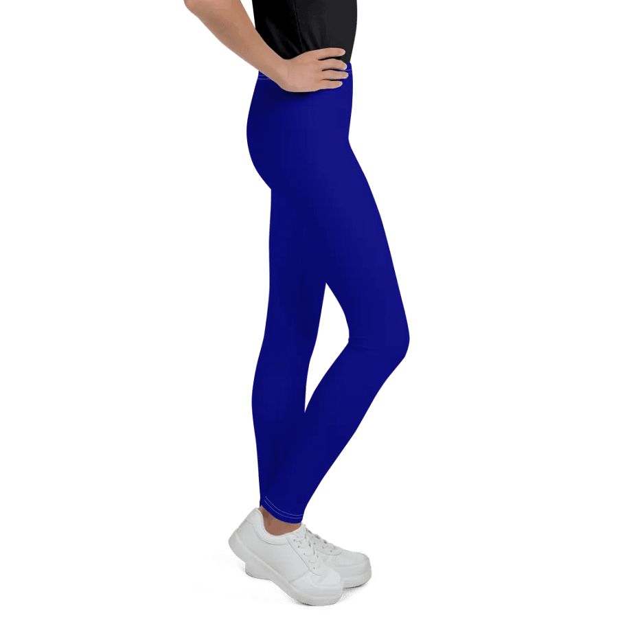 Youth Navy Blue Leggings Tights product image (4)