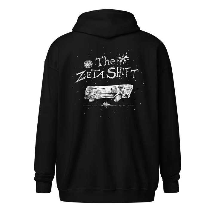 Zeta Shift Zip Hoodie - Art by Featherweight product image (1)