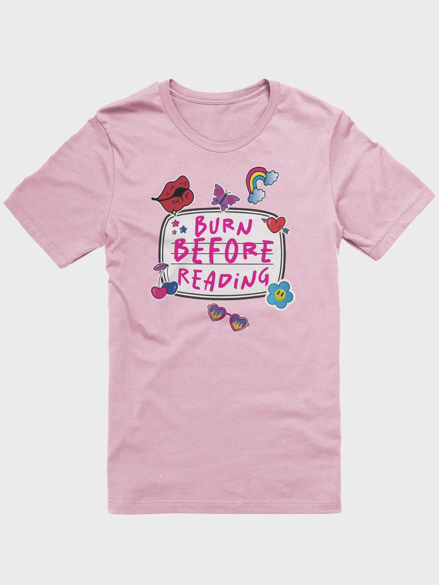 Pink Like the Folds of Your Brain Logo Tee product image (1)