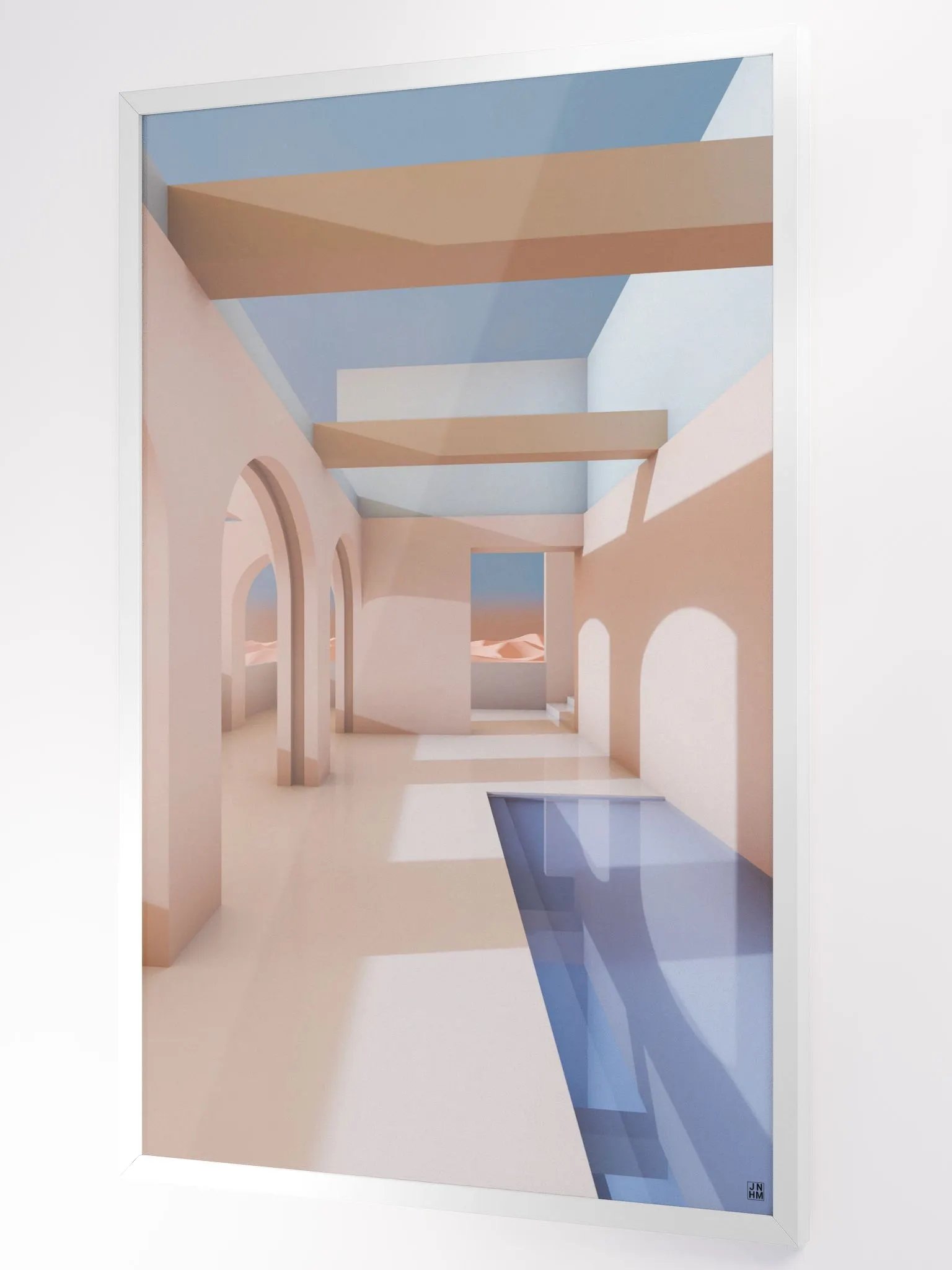 Architectural Landscape - Sand Palace 01 24"x36" product image (3)