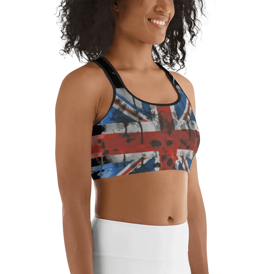Urban Graffiti Union Jack Sports Bra product image (7)