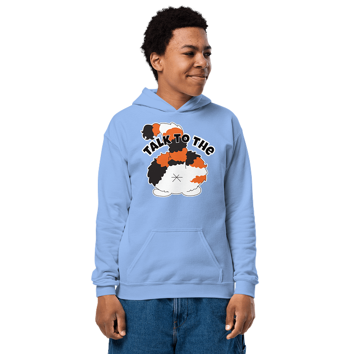 Talk To The Tooter Kids Hoodie product image (1)