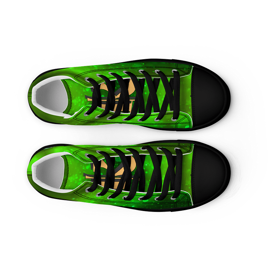 (Green CHIBI) K Women's High Top Canvas Shoes product image (9)
