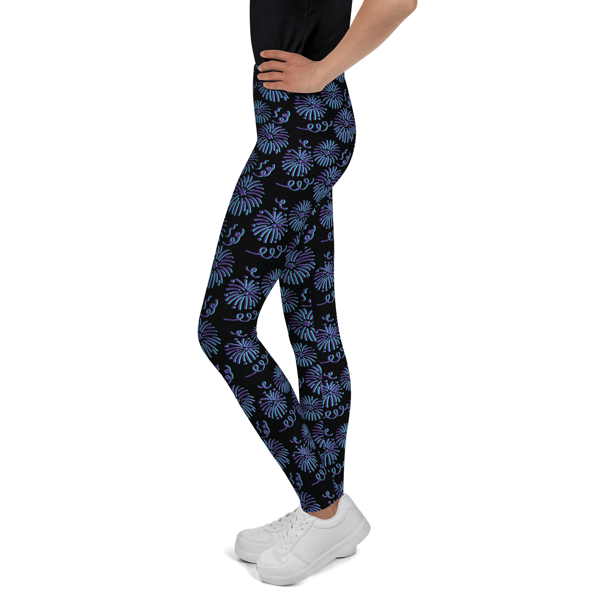 Fireworks Youth Leggings product image (4)