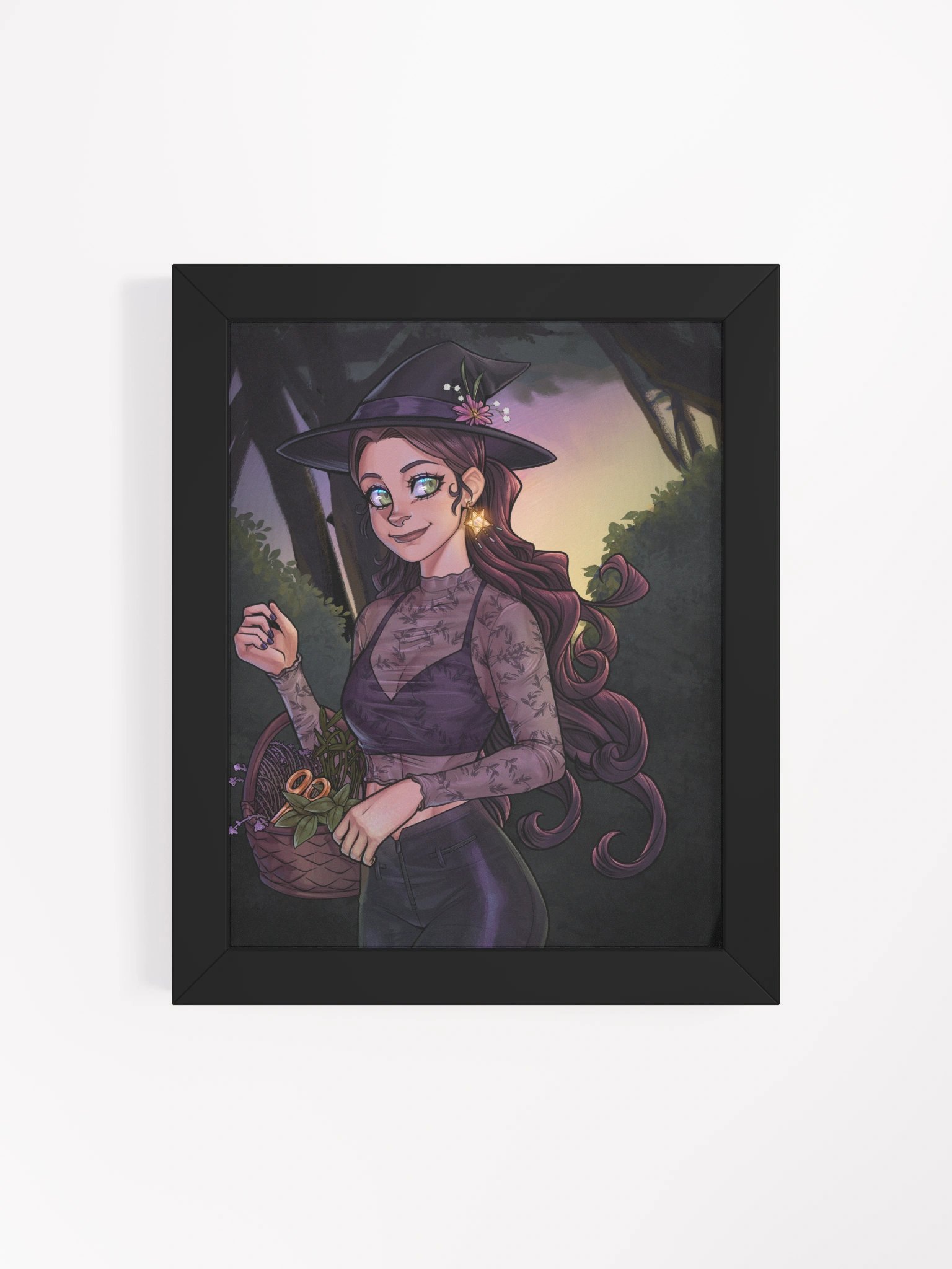 Night Harvest || Framed Art Print product image (4)