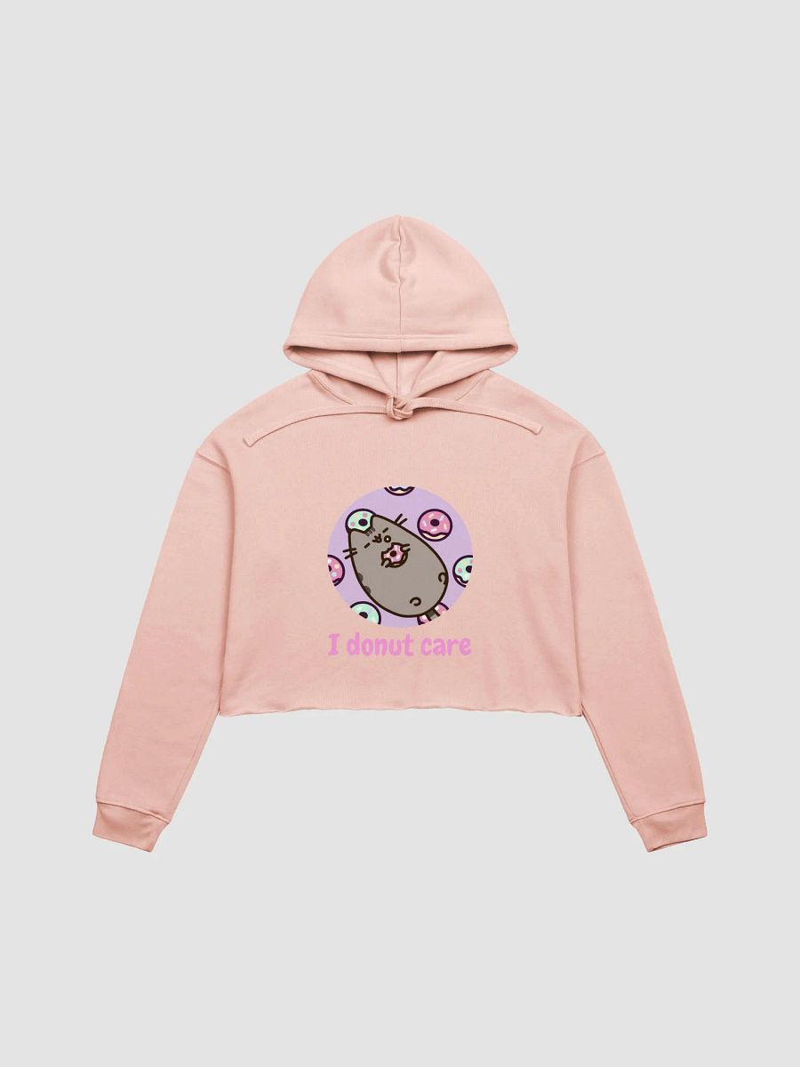 Donut Cat Crop Hoodie product image (25)