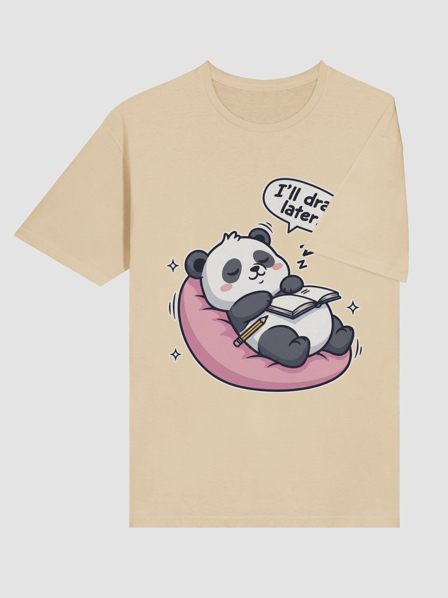 Procrastination Panda Unisex T-Shirt product image (6)