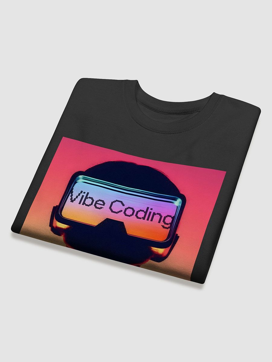 Vibe Coding: Round Neck Sweatshirt product image (4)