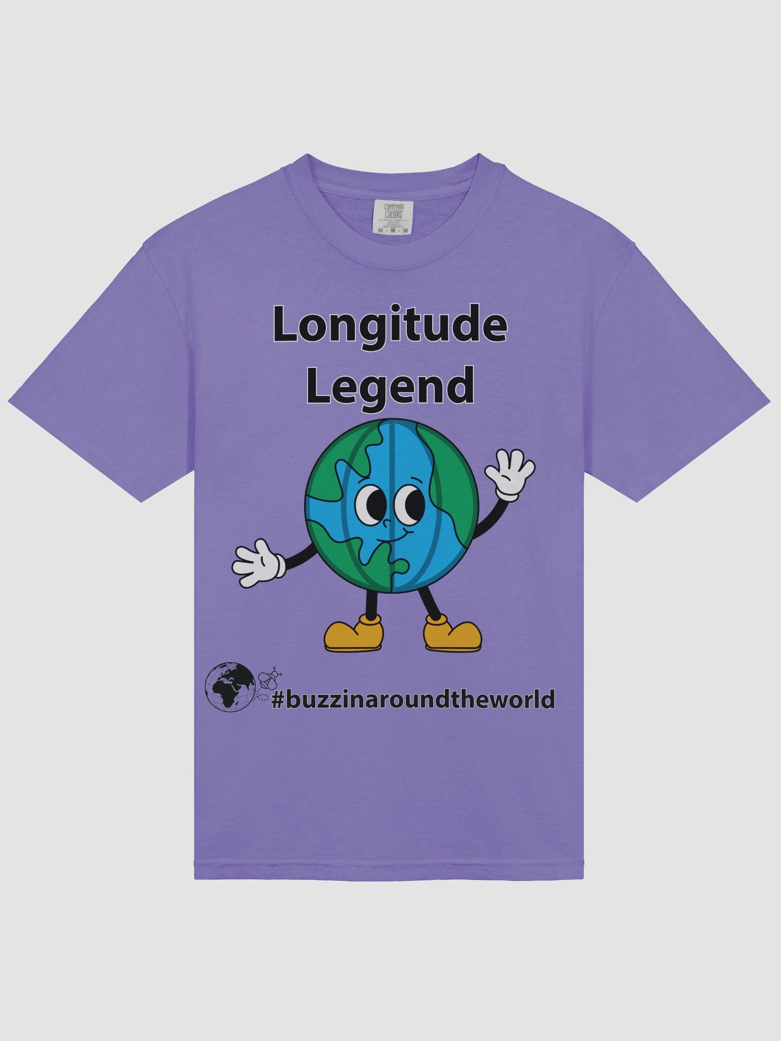 Longitude Legend T-Shirt product image (33)