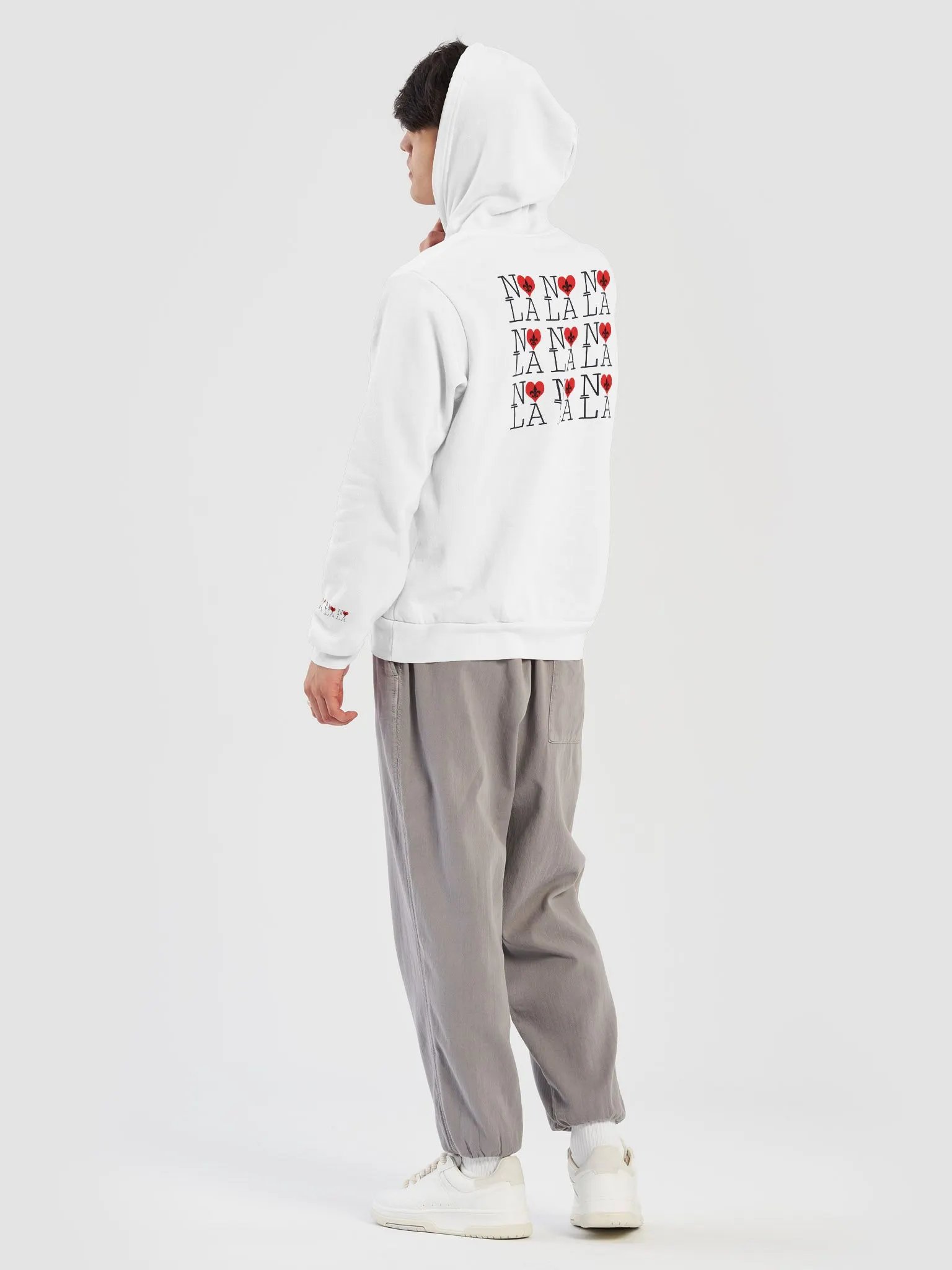 I LOVE NOLA **SUPERSOFT LEGACY HOODIE** (LEGACY BACK + SLEEVES) product image (8)