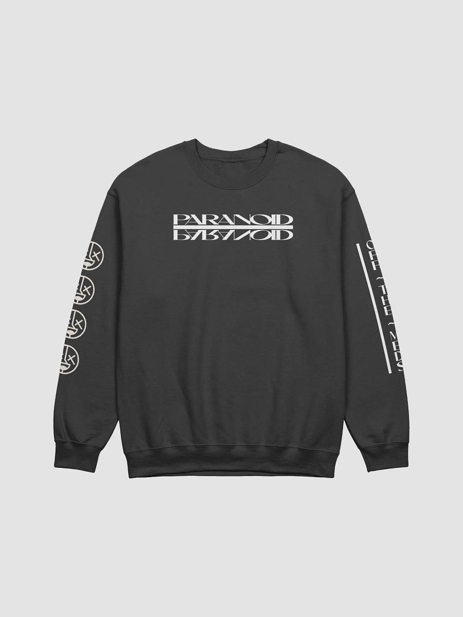 Off the Meds - White Text Crewneck product image (3)