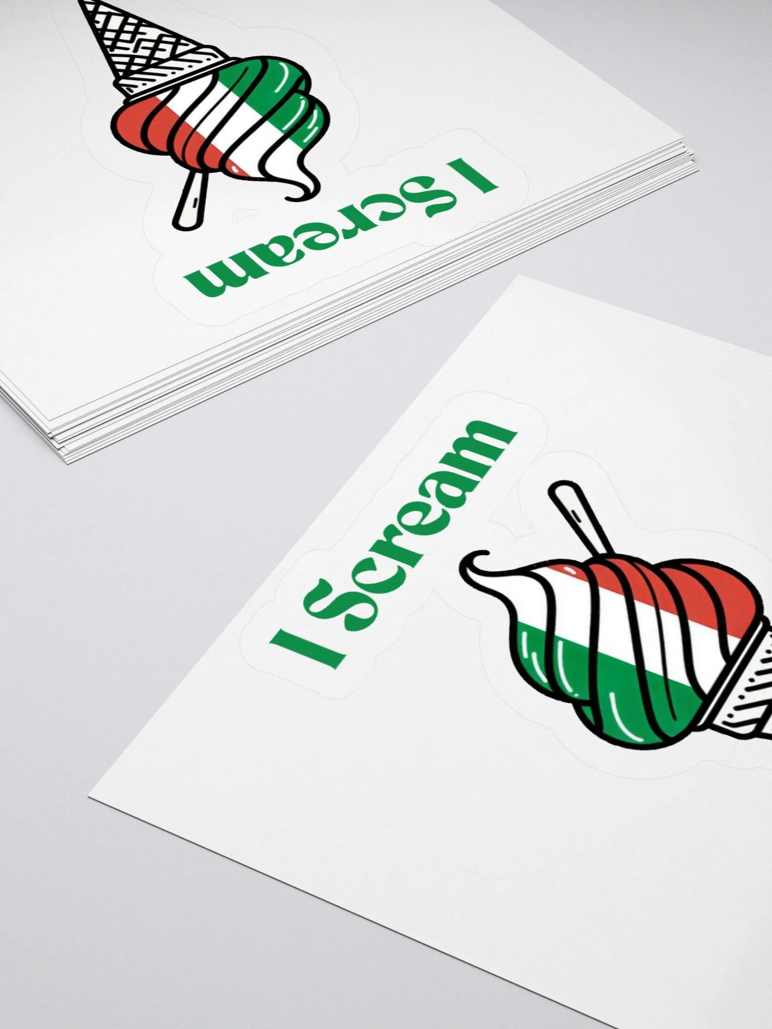 Sweet Swirl Kiss Cut Stickers product image (10)