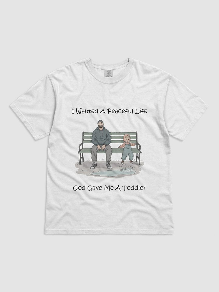 I Wanted a Peaceful Life. God Gave Me a Toddler Tee product image (1)