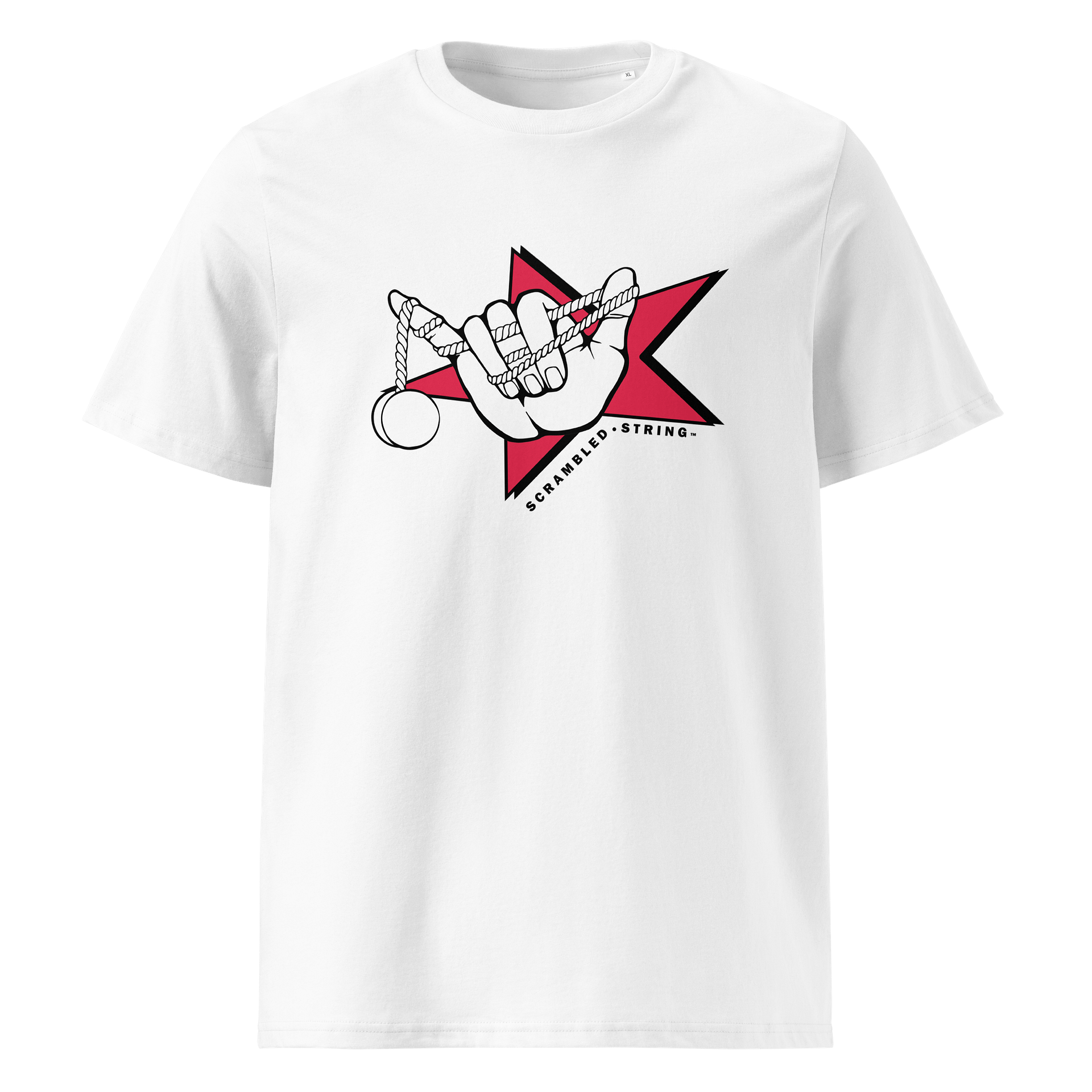Scrambled String Red Star Tee product image (1)