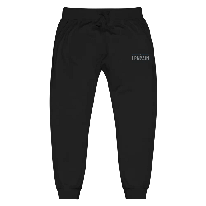 LRN2AIM Embroidered Fleece Sweatpants product image (1)