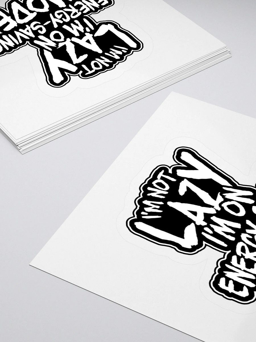 Funny Gamer Sticker – Energy-Saving Mode Engaged product image (11)