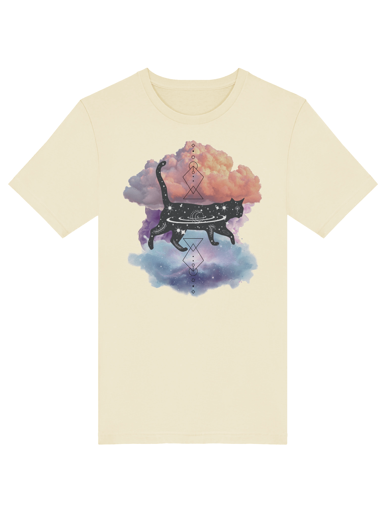 Cosmic Feline Dream T-Shirt product image (5)